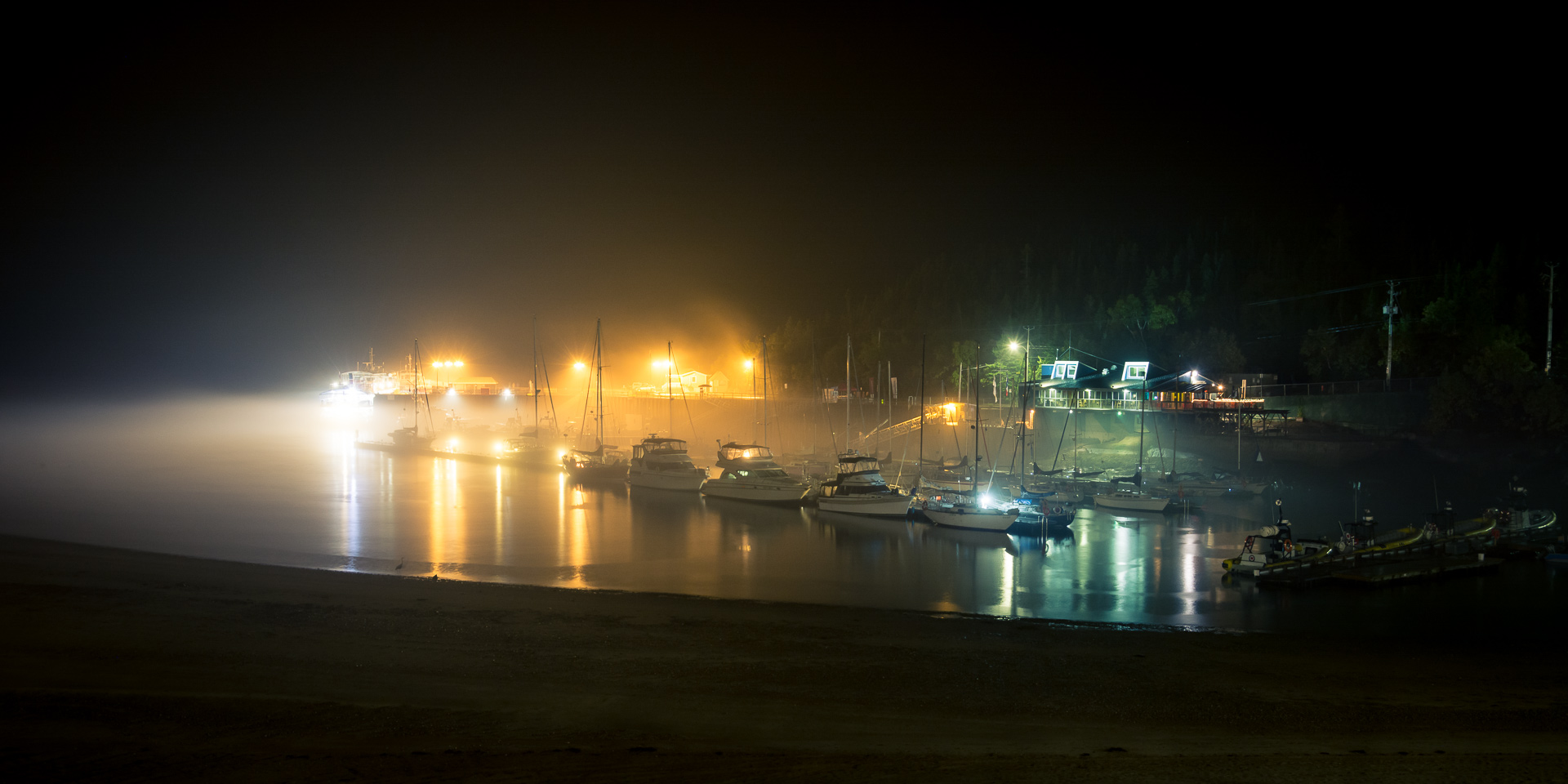 Photo: Dance of the sleeping boats