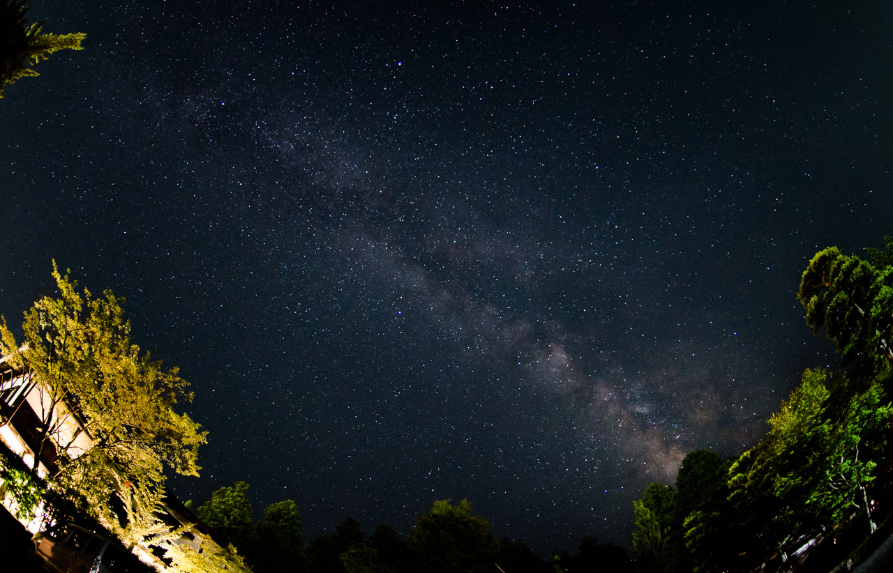 Photo: The Milky Way from Kōya-san